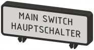 Siemens 3LD92861A Zusatzschild 