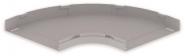 Unex Flachbogen 90° lichtgrau      66410 