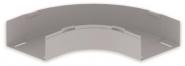Unex Flachbogen 90° lichtgrau      66230 