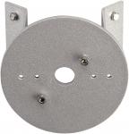 ALBE Eckbock rund Alu silber      691005 
