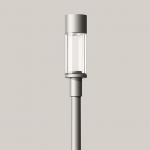 BEGA Aufsatzleuchte silber      77176AK3 