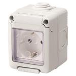 GEWI Steckdose AP IP55 Deutscher GW27844 