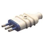 GEWISS Gerader Stecker 2P+E 10A  GW28003 