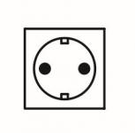 Schutzkontaktsteckdose IP44 D-  12736060 