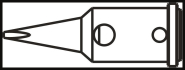 Ersa Lötspitze 1,0mm          0G072CN/SB 