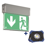 RZB Notleuchte GSUN-S 2W si 1/3/8h 24m 