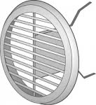 HELI Lüftungsgitter Edelstahl    LGR150E 