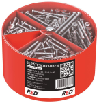 RED Geräteschrauben-Box sortiert Box One 