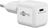 Goobay USB-Schnellladegerät Nano weiß 