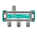 POLY F-Verteiler 3-fach 5-2400MHz  FVS 3 