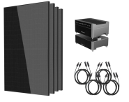 LAUXX Balkonkraftwerk BLK SET 1800A+ 