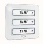 ME Klingeltaster, 3-Familien     KTA3-WW 