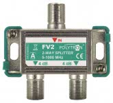POLY F-Verteiler 2-fach 5-1000MHz   FV 2 