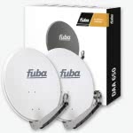 Fuba DAA 650 GG Satellitenantennen hgrau 