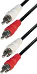 Hapena Audio-Kabel 1,5m 2 X C2     09815 