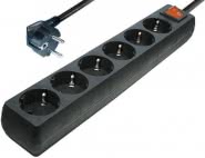 Hapena Tischsteckdose 6-fach       48062 