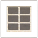 ISSE Glastastenfeld GT6W weiss  LCN-GT6W 