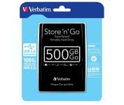 Verbatim externe Festplatte 500GB  53029 