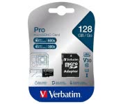 Verbatim microSDXC Card PRO 128GB  47044 