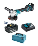 Makita Akku-Winkelschleifer 18V Set 