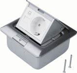 Hager KM07E PE-Klemme für Hutschiene C-Schiene