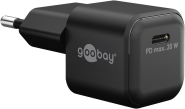 Goobay USB-Schnellladegerät Nano schwarz 
