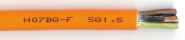 H07BQ-F 5G6 orange          Trommel 500m 