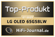 LG OLED65G58LW sw/si OLED-TV 