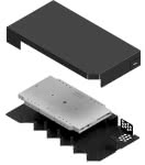 Easylan Spleißbox Hutschiene     LVRTYP1 