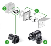 WIELAND Anschluss-Set 