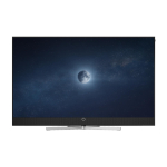 Loewe stellar.83 dr+ alu black + black 