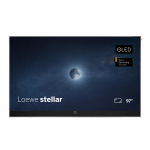 Loewe stellar.97 dr+ alu brushed + alu 