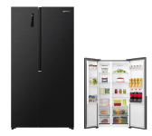 Gorenje NRS 917E41BX sw Side by Side 