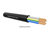 H05VV-F 5G0,75 schwarz Eca      Ring 50m 