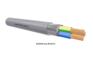 YSLYCY-JB 3x1,5 transparent Trommel 500m 