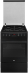 Amica SHEG904000SM matt-sw Kombi-Gasherd 