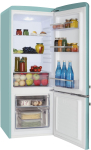 Amica KGCR 384150 T türkis Kühlkombi 
