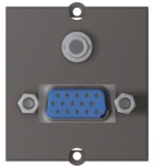 Bachmann Rahmen 1xVGA+Klinke     917.013 