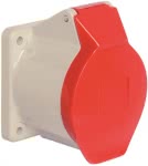 Walther Anbaudose gerade 16A 5P   410 NI 