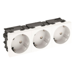 OBO STD-D3SC RW3 Steckdose 33° 3-fach 