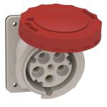 Schneider Steckdose gewinkelt 63A  81283 