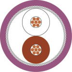 HELU CAN Bus 4x1x0,34 PVC violett 801573 