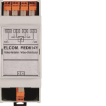 ELCOM Videoverteiler 4-fach      RED614Y 