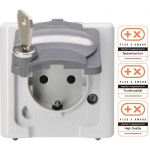 Kopp Schutzkontsteckd.AP-FR    104456000 