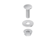 NIED Flachrundkopfschraube   FLMU 6X20 F 