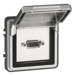 Legrand 077880 Adapter m.Klappdeckel 