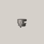 BEGA Pollerleuchtenkopf Silber  85087AK3 