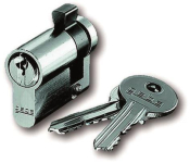 BJ DIN-Profil-Halbzylinder     0520PZ-VS 