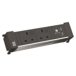 Bachmann Power Frame 2xUK 1xUSB  916.100 