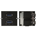 Bachmann Rahmen 2xUSB 3.0 90°    917.059 